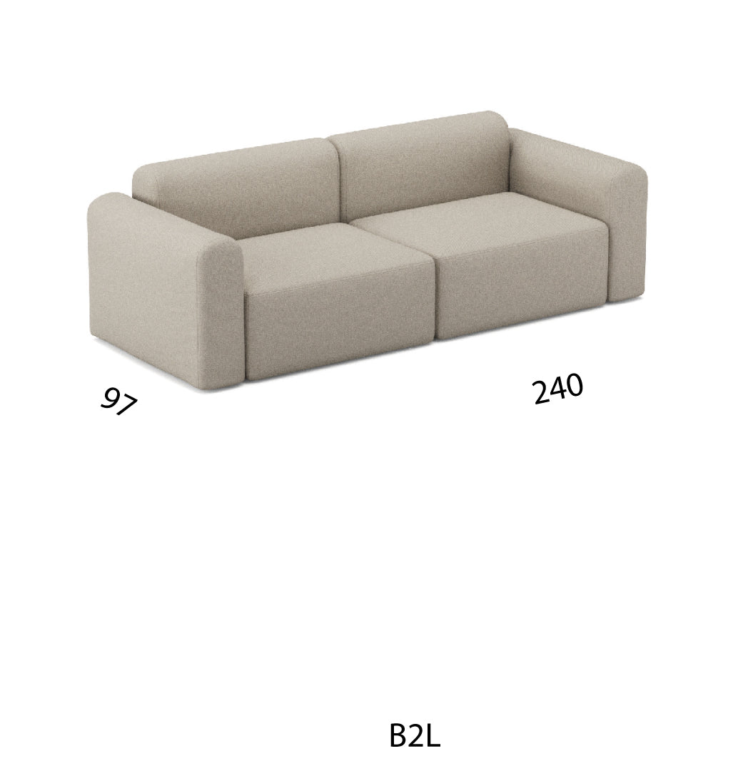 RUND sectional sofa B2L